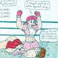 Anime Guy Wrestling