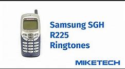 Samsung SGH-R225 - Ringtones