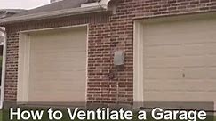 How to Ventilate a Garage with no Windows? | Cooling Fan Review