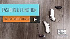 Fashion and Function - Hearing Aids