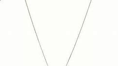 14k Gold Two-Tone Seven Lucky Rings Necklace, 18"