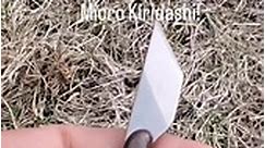 Blade Magazine - This micro kiridashi with Fat Carbon...