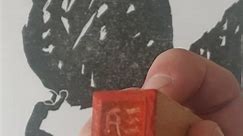 New stamp in action #woodcut #traditionalprint #print #printmaking #printmaker #xylography #xylographer #myth #greek #greekmyth #mythology #greekmythology #hades #sisyphus #boulder #history #historicalart #japanesepaper #hosho | Zealous Alchemy