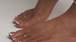 btartboxnails XCOATTIPS Toe Nail Tips - Fit for Big & Long Toenail French Tip Press On Toenails for Women, Pink Soft Gel Toenail Press Ons, 150pcs Soak Off Fake Toe Nails