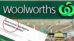 Woolworths revokes 80,000 prizes 'mistakenly' awarded to shoppers at NZ supermarket