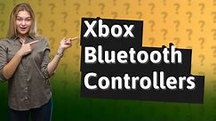 Are Xbox One controllers Bluetooth?