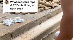 Replying to @lmntjsph deck build 101!!😝 joist tape #homeimprovement #constructiontips #patio #howto #deck #dec #reels #reelsfb #reelsviral | Ronny N27