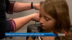 Sask. family turns to fundraising for hearing aids for 9-year-old girl