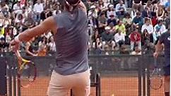 Rafael Nadal practice today. 🎥@internazionalibnlditalia (IG) 🏷️ #rafaelnadal #internazionalibnlditalia #tennislegend #tennisplayer #perfecttennis | Perfect Tennis