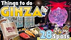 Things to do in Ginza Tokyo / Japan Travel Ultimate Guide / Shopping, Restaurants