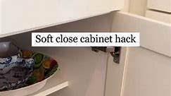 Soft close cabinet hack! Instead of replacing all your hinges, you can easily add dampers to create that soft close effect for way less. I linked the ones I use on my Amazon storefront 🤗 I have a hack for drawers too 👀 should I share it too?? #farmhouseish #diymomsoftiktok #budgetfriendly #cabinethardware #softclosecabinets #lifehack #kitchenhack #cabinetupgrade #diycabinets #diy #homeimprovements #easydiyprojects #kitchencabinets #cabinetdoors #diyprojects #diyprojectsideas