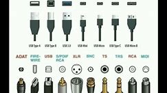 Types of Cables and USB
