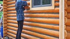 Building a Livable Wooden House - Off Grid Cabin