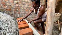 Excellent Brick Stairs Making Properly