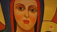 Are Virgin Mary's lips moving?
