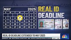 REAL ID Deadline Extended Again