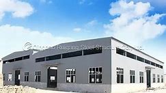 [Hot Item] Galvanized Frame Sheds Workshop Metal Building Construction Prefabricated Building