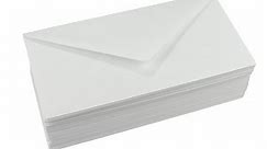 Acorn Creative. 72 x white Linen envelopes. Size: DL
