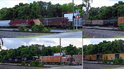 Norfolk Southern's Arrival at Dillard Yard, Savannah GA: A Rail Action Showcase
