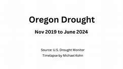 Oregon drought, 2019-2024