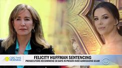 Felicity Huffman to be sentenced in college admissions scandal