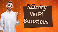 Does Xfinity offer free WiFi boosters?