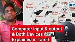Computer input & output & both Devices Explained in Tamil