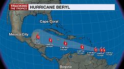 Hurricane Beryl becomes first major hurricane of the season 