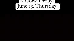 📌‼️Come and enjoy 2Cock Derby, June 13, Thursday 20K Bayad Agad‼️📌Barugo Cockpit Arena | Barugo Cockpit Arena