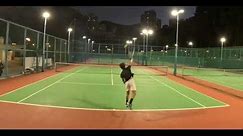Tennis serve drills