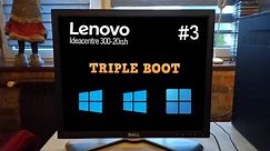 Triple Boot: Windows 8.1, Windows 10 i Windows 11 - Lenovo Ideacentre 300-20ish