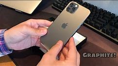iPhone 12 Pro Graphite Unboxing & Hands On | Graphite Color | First Look