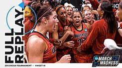 Louisville vs. Baylor 2013 women's basketball Sweet 16 full replay