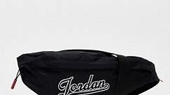 Jordan MVP logo crossbody in black | ASOS