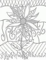 Coloring Pages Adults Cool Printable Doodle Kids Alley Doodles Colouring Flower Adult Sheets Book Lets Flowers Print Ages Popular Coloringhome sketch template