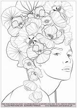 Coloriage Adulti Adultos Ramos Pages Coloriages Adultes Erwachsene Colorism Personnes Justcolor Malbuch Mandala Agees Thérapie Antistress Difficiles Desnudo Figurin Naturaleza sketch template