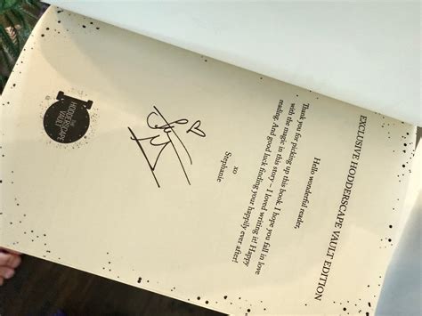 Rare Stephanie Garber Hidden Cover - OUABH UK Limited Edition