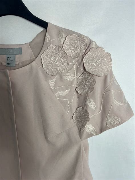 H&M. Blusa /torerita detalle manga color nude – Hibuy market