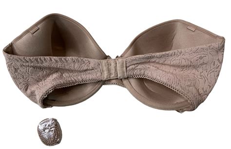 B.tempt'd Convertible Underwire Push Up Bra 34DD Beige - New with Tags