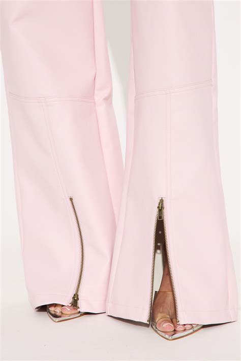 Hot N' Spicy Faux Leather Pant - Pink | Fashion Nova