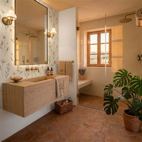 We’re Starting to Bloom with Cottagecore Bathroom Ideas