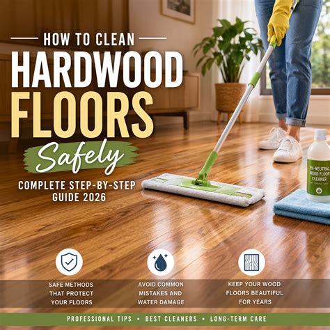 How to Clean Hardwood Floors Safely (Complete Step-by-Step Guide 2026)