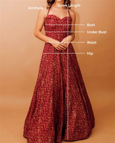 How To Take blouse, lehenga and gown Measurement For Online Shopping – Raas