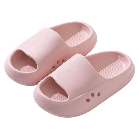 BOBOGOJP Kids Cloud Slides Boys Girls Shower Slippers Slip on Slide ...