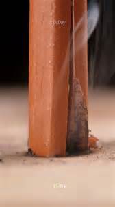 How to make fire with a pencil #urday #closeup #macro #satisfying