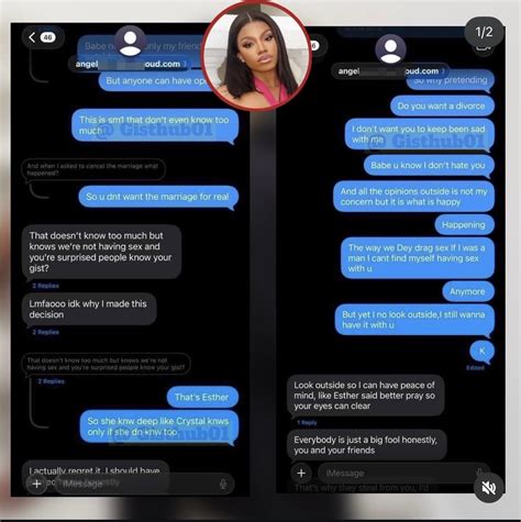 Summary of the Angel BBN and her wife Tumininu saga Angel and Tumininu got married in an in ...