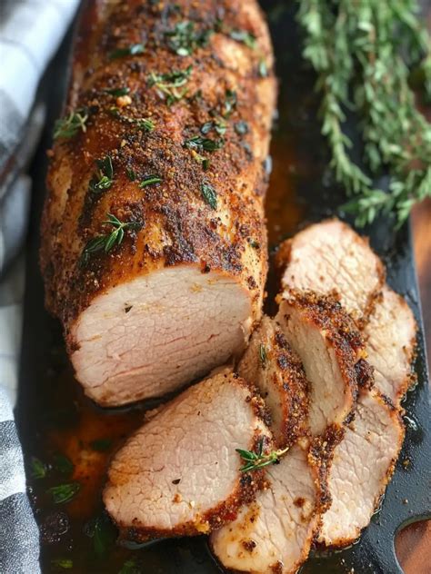 Easy Roasted Pork Tenderloin with Bold Pork Rub Delight