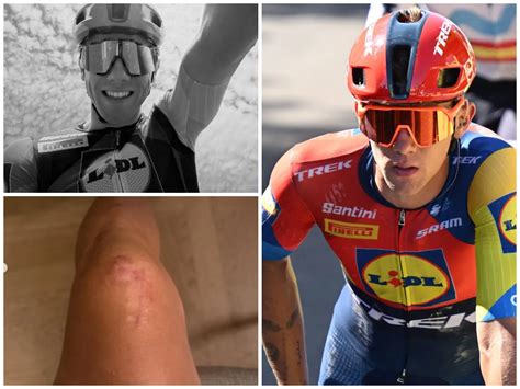 "It has been 4 long weeks, but we are back": Thibau Nys resumes training following a knee surgery