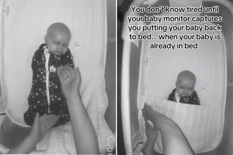 Baby Cam Captures Moment Mom Puts Baby Back to Bed, But There's a Problem - Newsweek