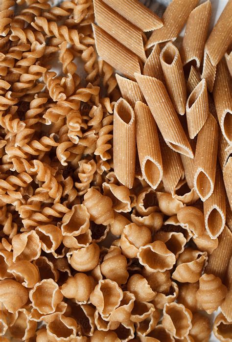 "Assorted Whole Grain Pastas" by Stocksy Contributor "Dobránska Renáta ...